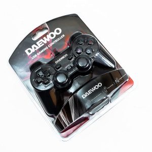 Kabelový ovladač Daewoo pro počítač, černý