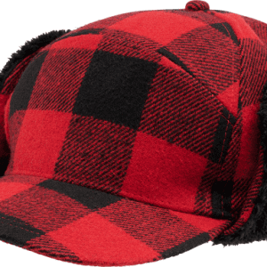 Brandit Čepice ušanka Lumberjack Wintercap červená | černá