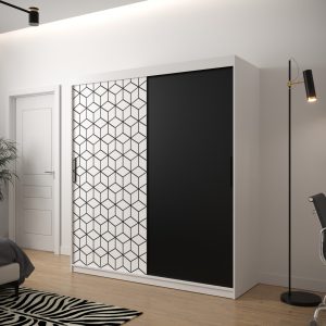 Abika Šatní skříň PLASTER  180/200/62 barevné provedení