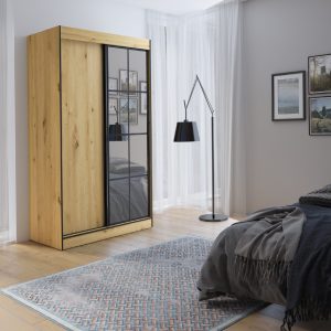 Jurek Meble  Šatní skříň OSLO II Jurek 120/216/65 barevné provedení