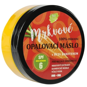 Mrkvové opalovací máslo SPF6 s betakarotenem VIVACO 150 ml