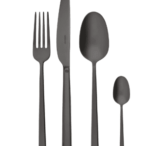 Sada příborů Sambonet Rock PVD Black, 24 ks