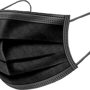 Disposable Mask Rouška jednorázová ochranná, 10 ks, černá