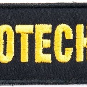 Nášivka: PYROTECHNIK [120×40] [ssz] černá | žlutá