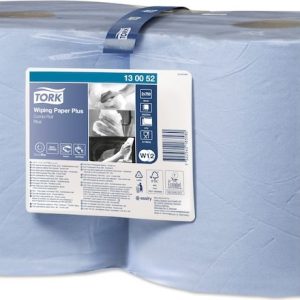 130052 Tork Papírová utěrka Plus, 2 vrstvy, modrá, W2,W1