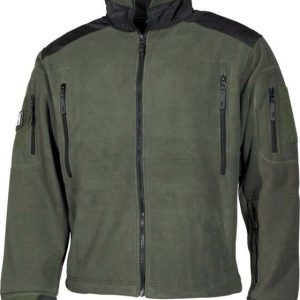 Bunda HEAVY STRIKE – Fleece olivová S