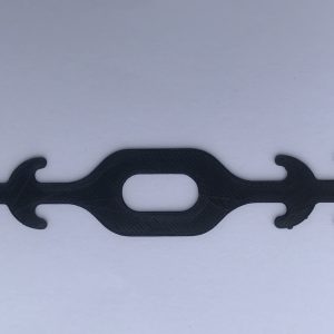 Spona k rouškám černá 1 ks