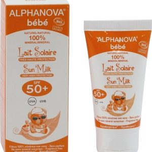 Alphanova Bébé Opalovací krém pro miminka SPF 50+ 50 ml