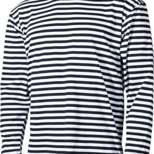 Tričko námořnické letní s dl.rukávem MFH modro | bílé 3XL