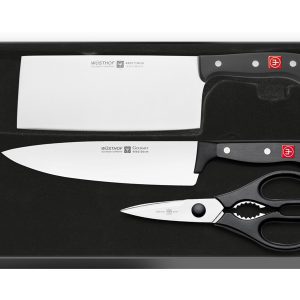 Sada 2 nožů Wüsthof GOURMET + Kuchyňské nůžky 8010