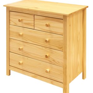Komoda 5 zásuvková IA8091, masiv borovice