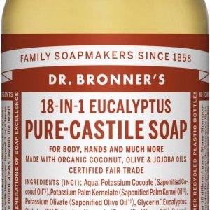 Dr. Bronner’s Tekuté universální mýdlo ALL-ONE!, Eukalyptus 60 ml