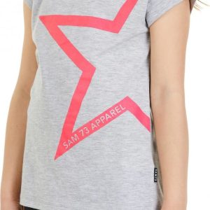 SAM 73 Dívčí triko KATHERINE Šedá 128