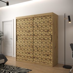 Abika Šatní skříň PLASTER 1  180/200/62 barevné provedení