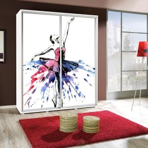 Maridex  skříň PENELOPA 155 se vzorem 3  155/215/66