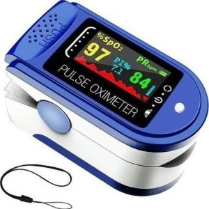 ISO 14245 Prstový pulzní oxymetr LCD