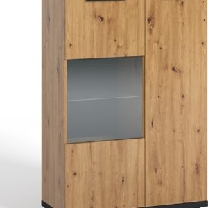 Gib Meble  Vitrína WIT90 INES Gib 90/140/40