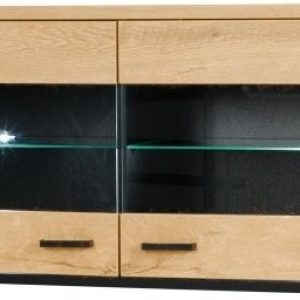 Jurek Meble  Závěsná vitrína JOHN 9 Jurek 121/45/30