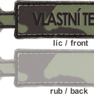 Klíčenka: [1x zakázkový text] vz. 95 zelený