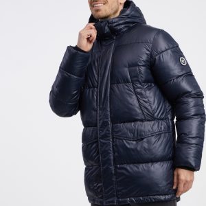 SAM 73 Pánská prodloužená bunda LOKI Modrá XL