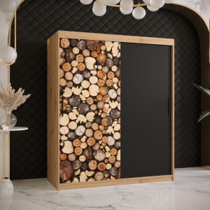 Abika  skříň DREWNO  150/200/62 barevné provedení