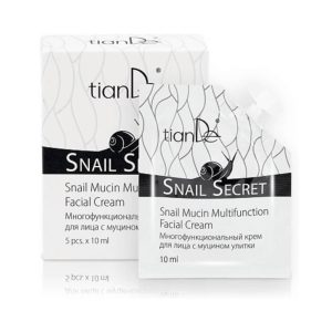 Multifunkční krém na obličej s hlemýždím mucinem TianDe 10 ml