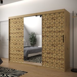 Abika Šatní skříň PLASTER 2  250/200/62 barevné provedení