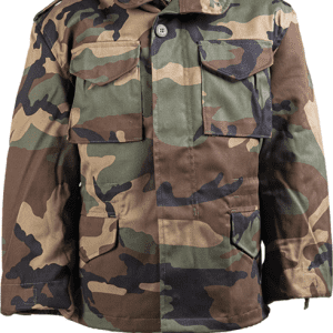 Bunda dětská M65 woodland L