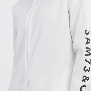 SAM 73 Dámská prodloužená mikina ASAJJ Šedá 2XL