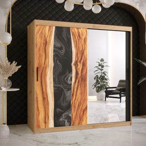 Abika  skříň ZYWICA 2  180/200/62 barevné provedení