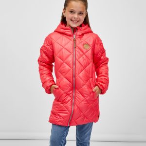 SAM 73 Dívčí kabát BRISA Růžová 116