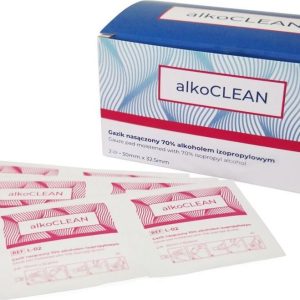 alkoCLEAN Alcohol Pads Sterile 100 ks