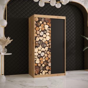 Abika  skříň DREWNO  100/200/62 barevné provedení