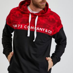 SAM 73 Pánská mikina AKVAMARIN Černá 2XL