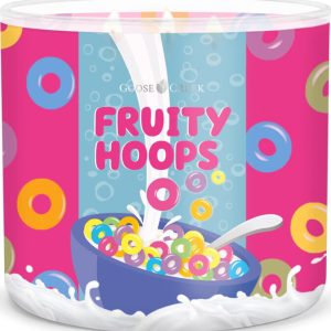 Goose Creek – Ovocné kroužky – Cereální kolekce Aromatická svíčka ve skle 411 g