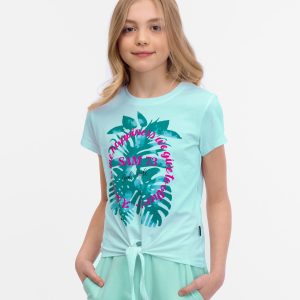 SAM 73 Dívčí triko KIARA Zelená 128