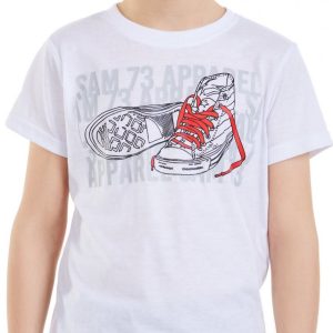 SAM 73 Chlapecké triko PETER Bílá 116