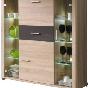 Jurek Meble  Vitrína FILL 2 Jurek 127/132/42