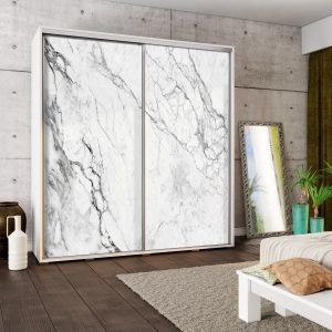 Maridex  skříň PENELOPA 205 vzor zeď  205/215/66