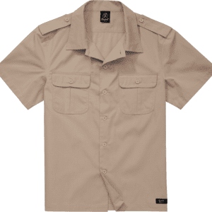 Brandit Košile US Shirt Ripstop 1/2 Arm béžová XL