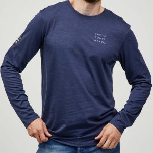 SAM 73 Pánské triko BARNEY Modrá XXL