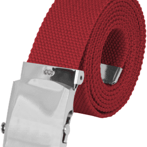 Opasek kalhotový 3 cm červený