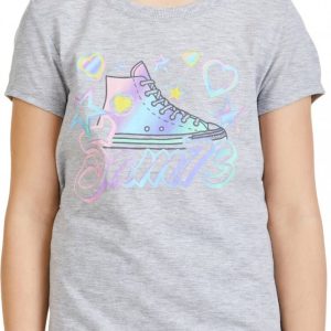 SAM 73 Dívčí triko URSULA Šedá 104