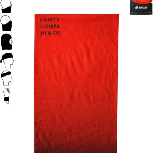 SAM 73 Multifunkční šátek MORELIA Červená UNI