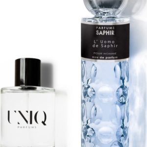 UNIQ No. 260 + L Uomo de Saphir – DUO Voda po holení 100 ml + Parfémovaná voda 200 ml
