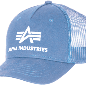 Alpha Industries Čepice Baseball Basic Trucker Cap modrá světle