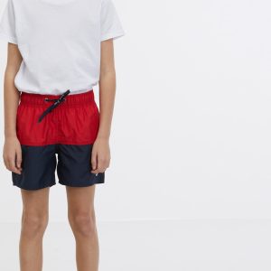 SAM 73 Chlapecké plavecké šortky YODA Červená 128