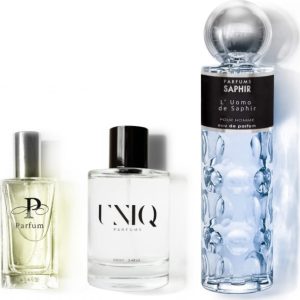 UNIQ No. 260 + PURE No. 260 + L Uomo de Saphir – TRIO Voda po holení 100ml + Parfémovaná voda 50ml + 200ml