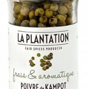La Plantation Kampotský pepř zelený celý dehydrovaný 15 g mlýnek