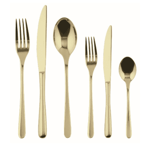 Sada příborů Sambonet Taste PVD Champagne, 36 ks